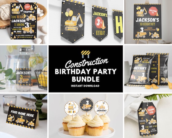 Construction Party Bundle