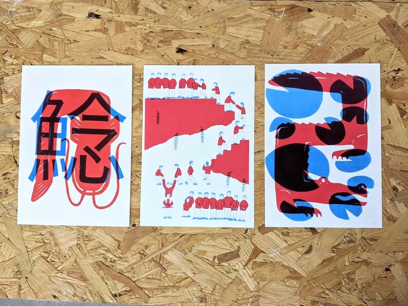 Giclee A5 Print Set