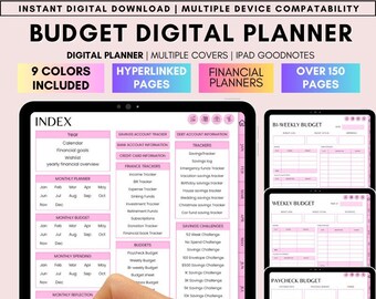 Digital Budget Overview Template, Digital Budget Planner, , Paycheck Budget Printable, Budget Binder, Budget Planner,  Budget Template