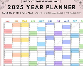 2025 And 2025 Calendar Year Planner