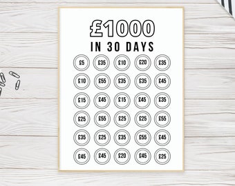 30 Days Challenge Etsy
