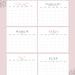 BLANK Monthly Calendar Landscape, Printable Calendar, Year Calendar ...