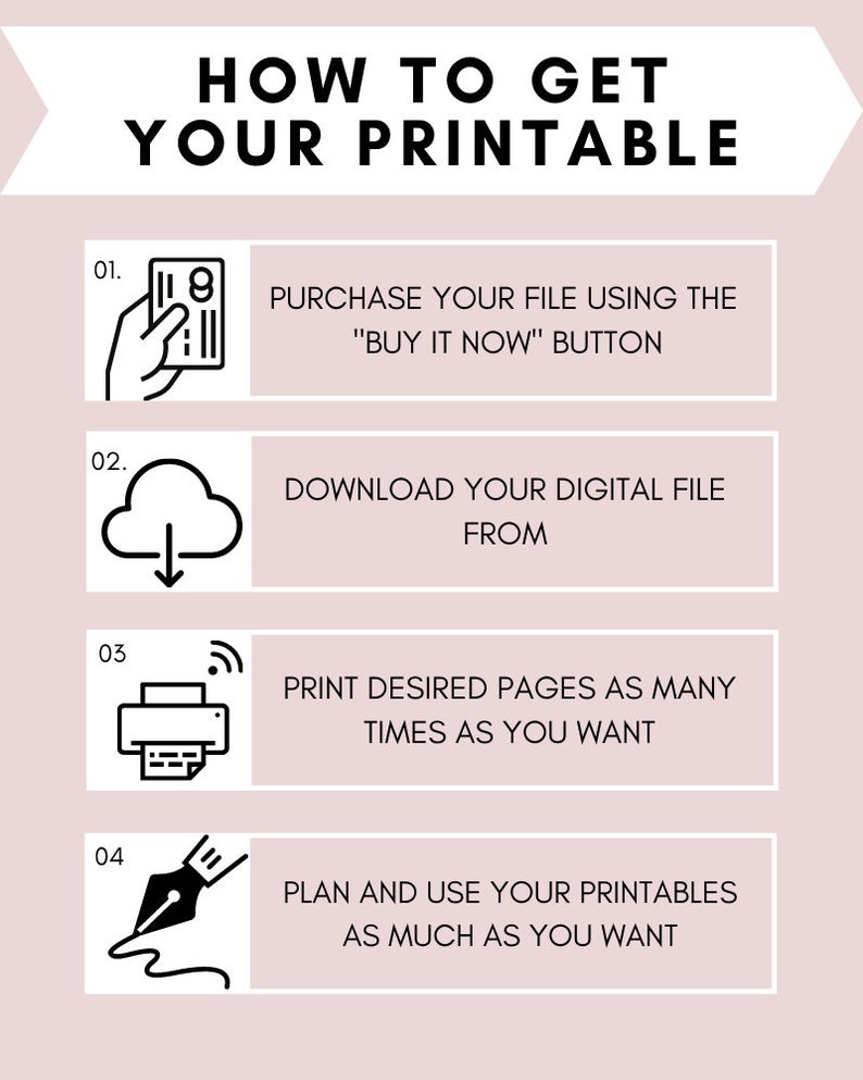 Household Binder Printable Home Management Planner Household - Etsy