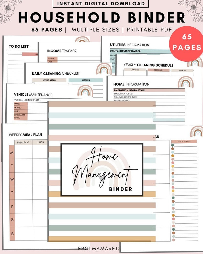 the household binder for moms