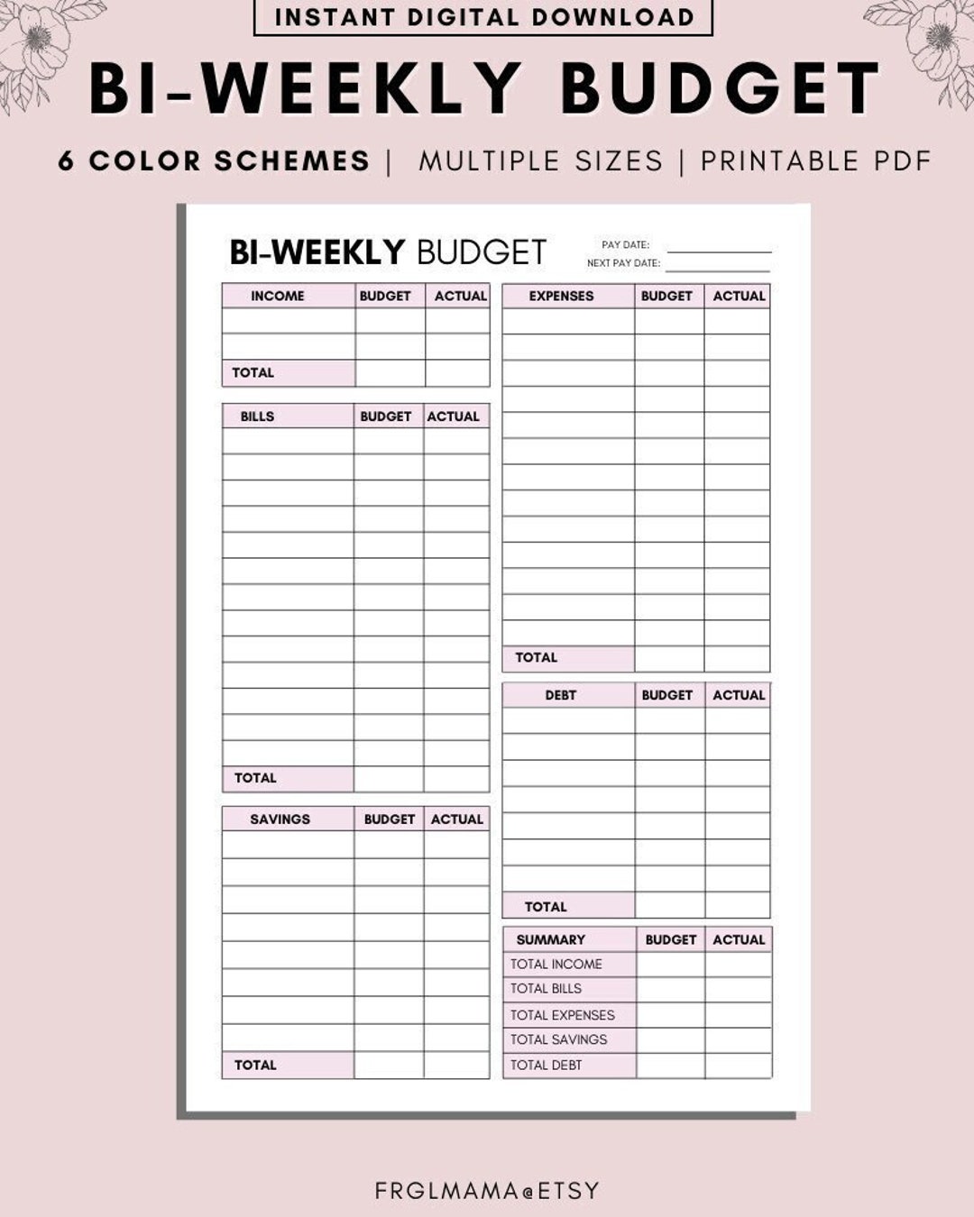 Download This FREE Printable Budget Planner for 2023 [PDF]