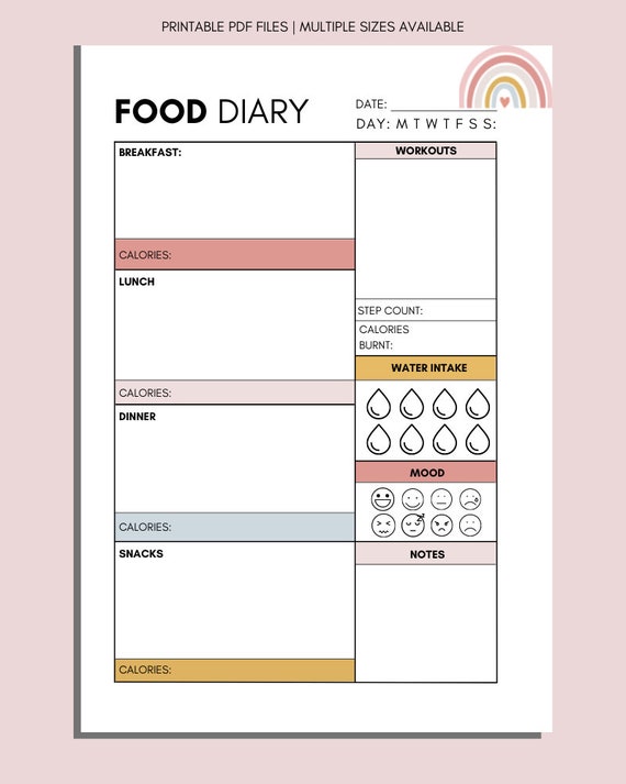 Calorie Counter Log Book: Simple Tool by West, Kaitlyn