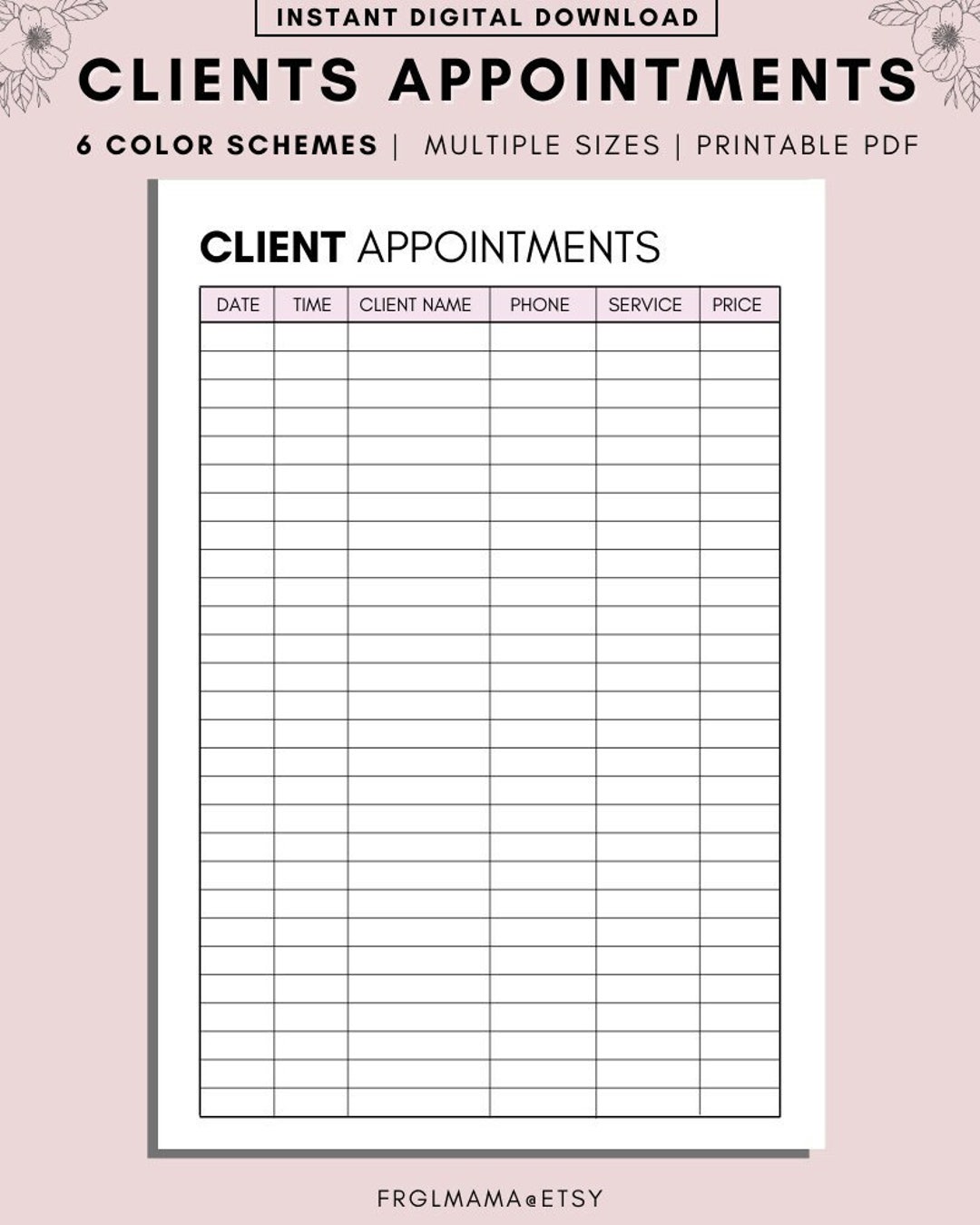 client-appointment-tracking-printable-meeting-tracker-etsy