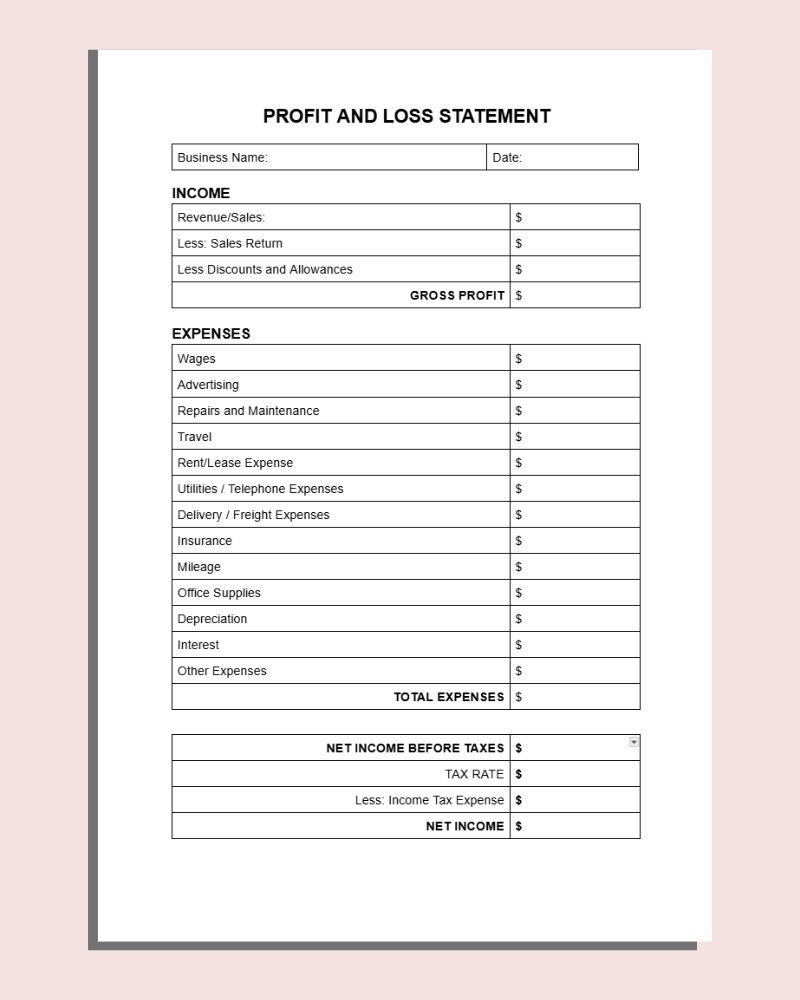 profit-and-loss-statement-template-expense-report-income-statement-bookkeeping-profit-calculator-financial-statement-small-business-etsy for Printable Free Blank Profit And Loss Statement Pdf Profit and Loss Statement Template, Expense Report, Income Statement, Bookkeeping, Profit Calculator, Financial Statement, Small Business - Etsy for Printable Free Blank Profit And Loss Statement Pdf