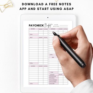 Budget Tracker Printable Set, Financial Planner Printable, Savings Tracker, Income Planner, Debt Payment. Spending Bill Money Tracker image 6