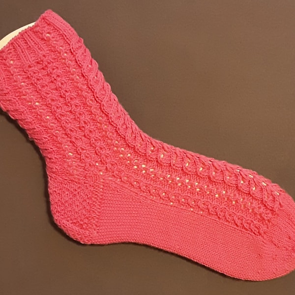 Socken handgestrickt Socken Grösse 40 - 41