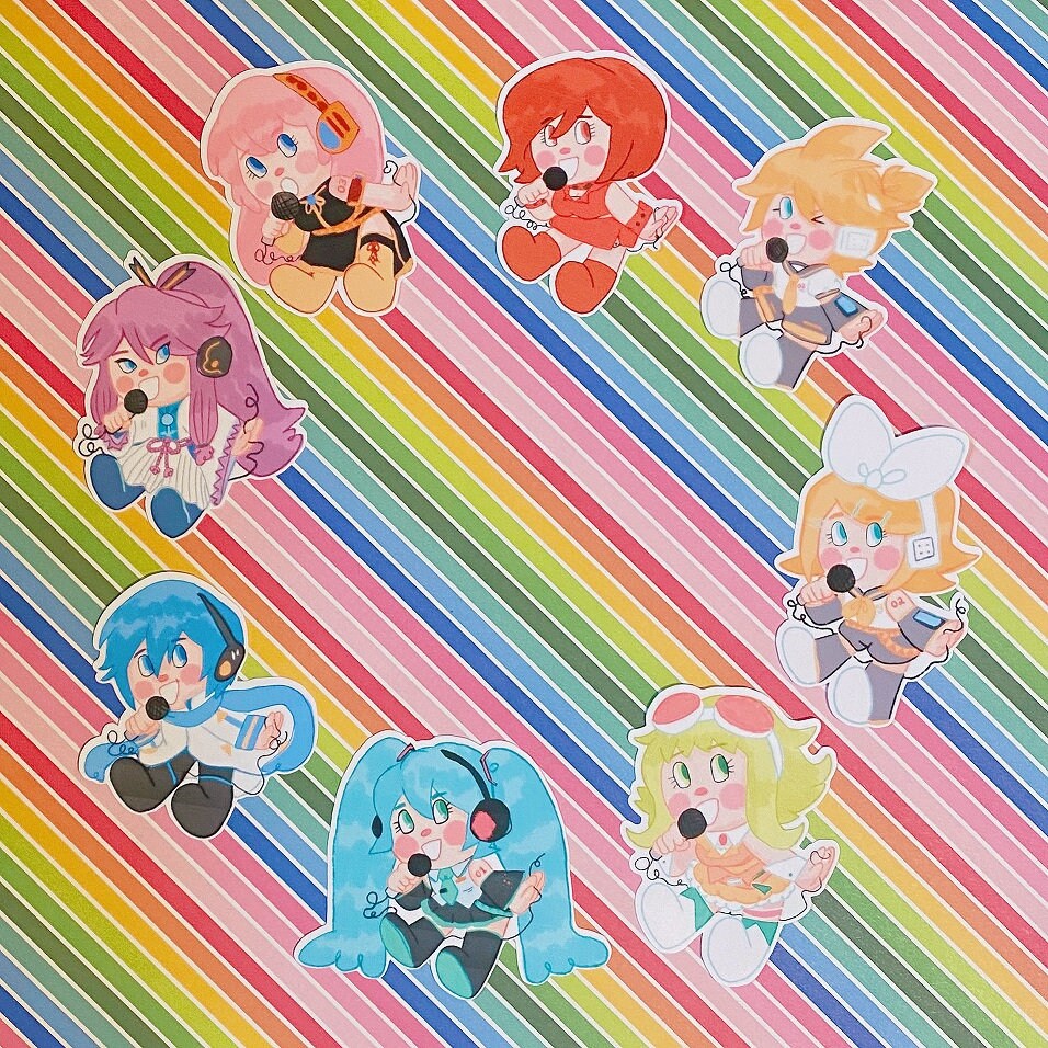 VOCALOID stickers Etsy