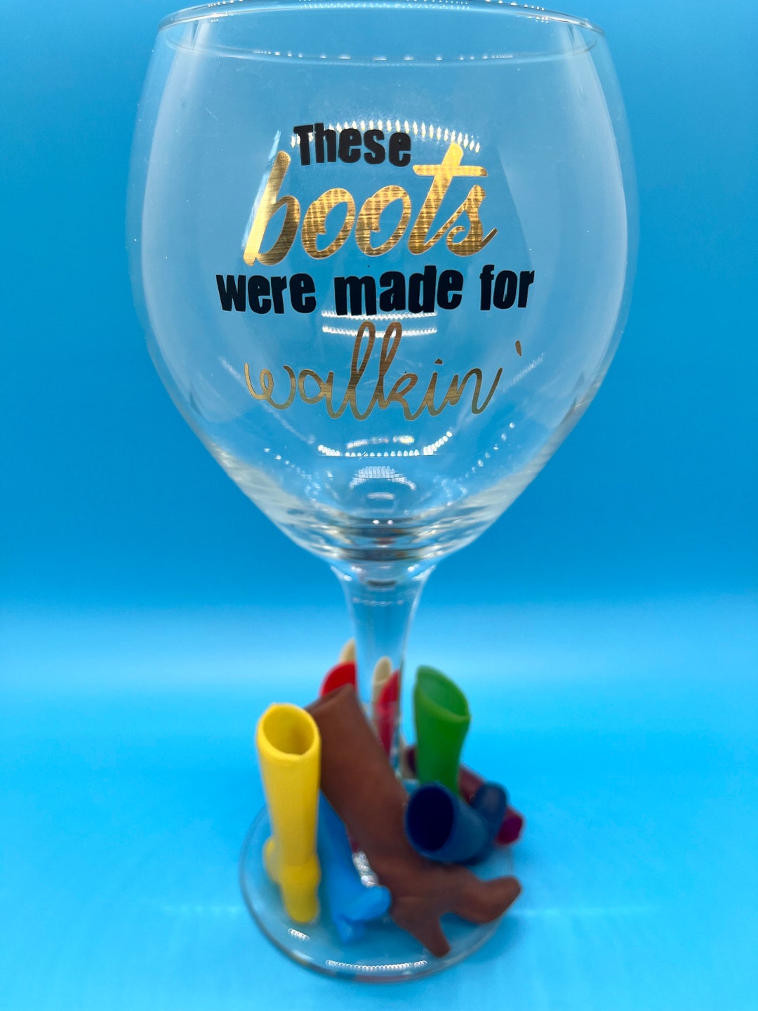 Barbie Boots Wine Glass Barbie Wine Glass Barbie These Etsy