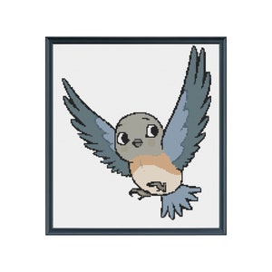 Over the Garden Wall, Beatrice - Cross-Stitch Pattern PDF Download