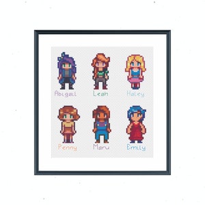 Stardew Valley - Single Ladies Cross-stitch Pattern
