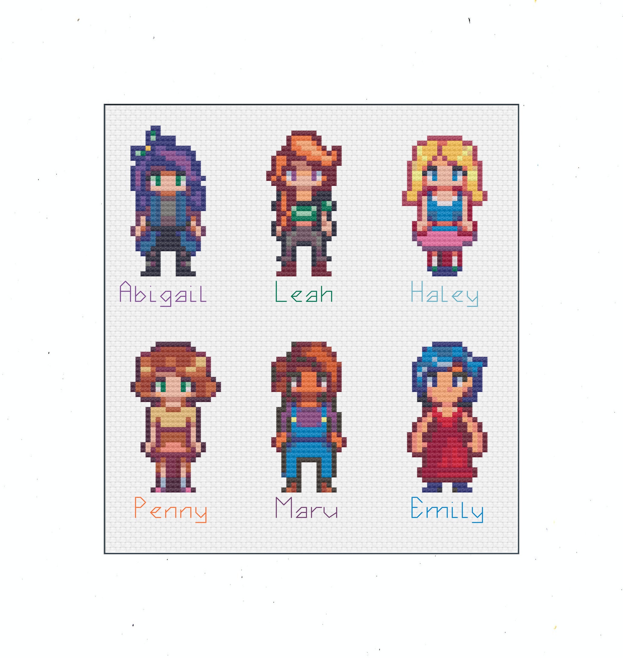 Stardew Valley Single Ladies CrossStitch Pattern Etsy.de