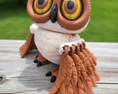 Articulated Owl - 3D Printed Owl - 3D Printed Flexi Owl - Owl