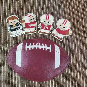 Football Sports Finger Puppets - Football Finger Puppets for Boys - Football Players and Referee Finger Puppets