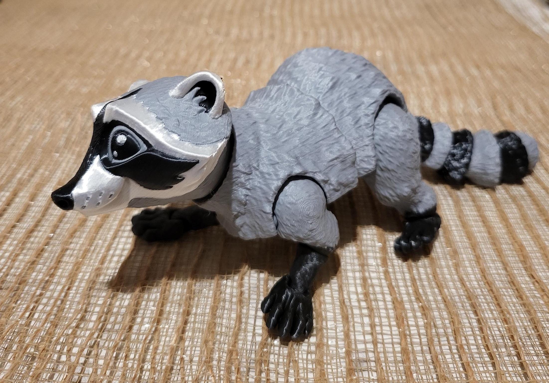 3D Raccoon - 3d Printed Raccoon - Articulated Raccoon 3D Print ...