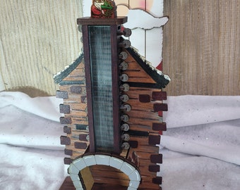 Santa Advent Calendar - Santa Down the Chimney Countdown Advent Calendar - Advent Calendar for Kids - Down the Chimney