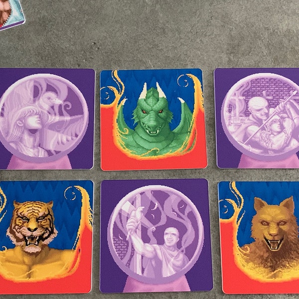 Classic Video Game Drink Coasters - Altered Beast Set of 10