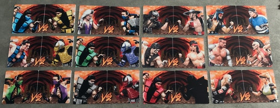 Arcade Videogame Drink Coasters Marvel Vs. Capcom Arcade Set 