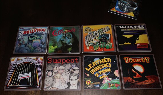 Classic Computer Game Drink Coasters - Infocom Vol 3 Set of 8