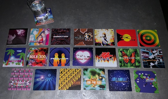 Classic Video Game Drink Coasters - Dance Dance Revolution Arcade Songs Vol. 1 Set of 20 DDR