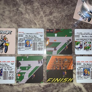 Classic Video Game Drink Coasters - Paperboy Set of 8 Arcade Atari