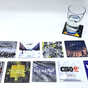 KPop Drink Coasters - Stray Kids Albums Set of 9 - K-Pop