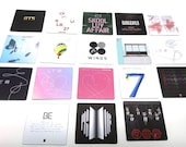 KPop Drink Coasters - BTS Album Covers Set of 18 K-Pop - Etsy 日本