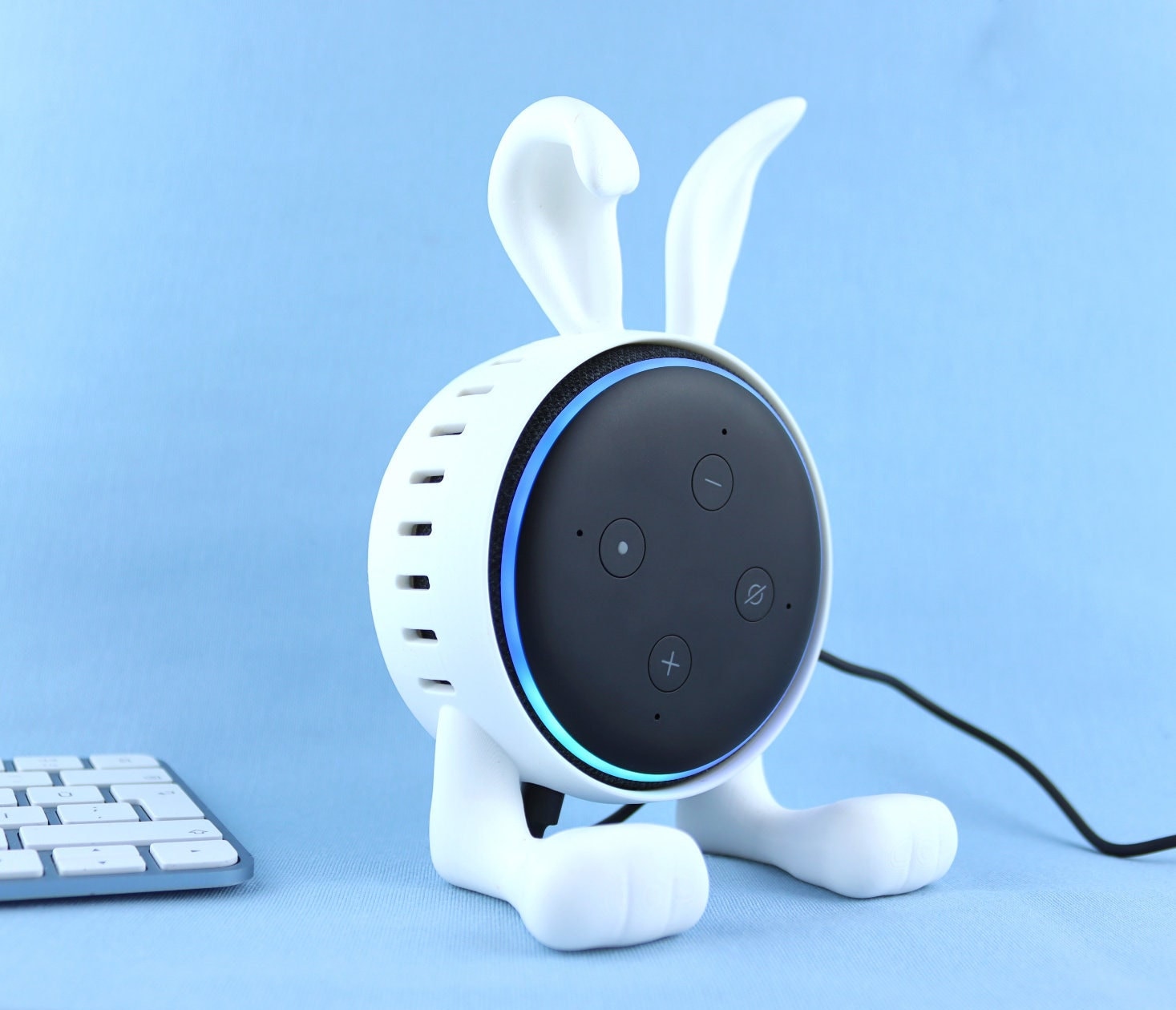 Bunny Stand / Holder for  Alexa Echo Dot 3rd Generation Smart Home  Speaker 