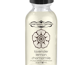 Concentrado limpiador de lavanda, limón y manzanilla: solución natural multiusos