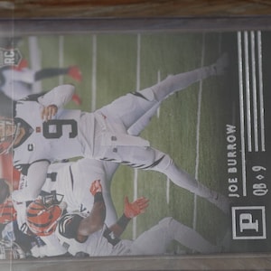 Joe Burrow Cincinnati Armreifen Sportkarte, Rookie-Karte, Geschenke für ihn
