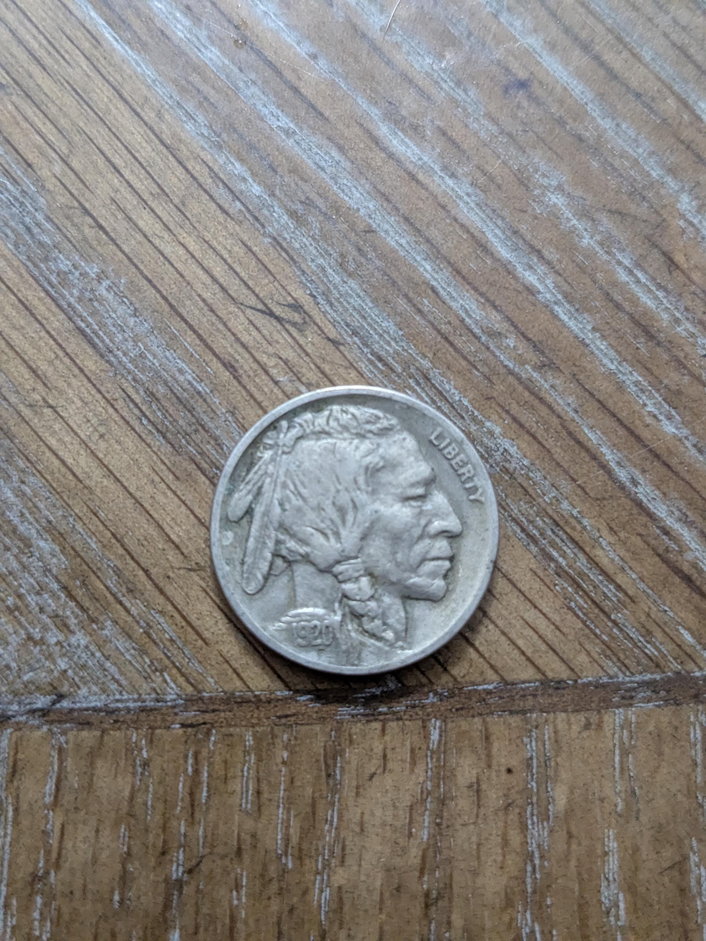 1920 buffalo nickel coin nice condition xf almost UNC coin, early date