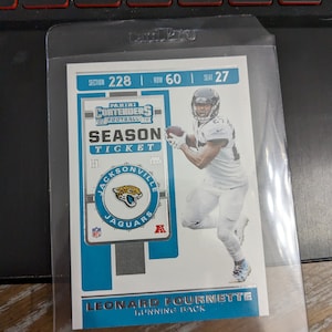 Leonard fournettr voetbalkaart mint, Jacksonville jaguars cadeaus voor hem