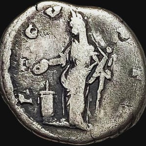 Faustina Sr. AR Denarius: High-Grade Ancient Roman Empire Silver Coin (138-141 AD)