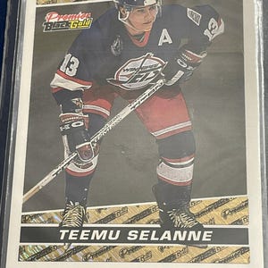 Karta hokejowa Teemu Selanne'a z 1994 roku, Winnipeg Jets, Hall of Famer