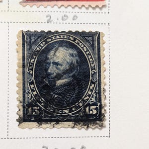 1894 rare  fifteen cent stamp scott great condition cancelled and rare