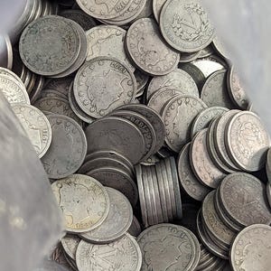 20 Vintage V Nickels: Full Date US Coins Collection - Ideal Numismatic Gift for Collector