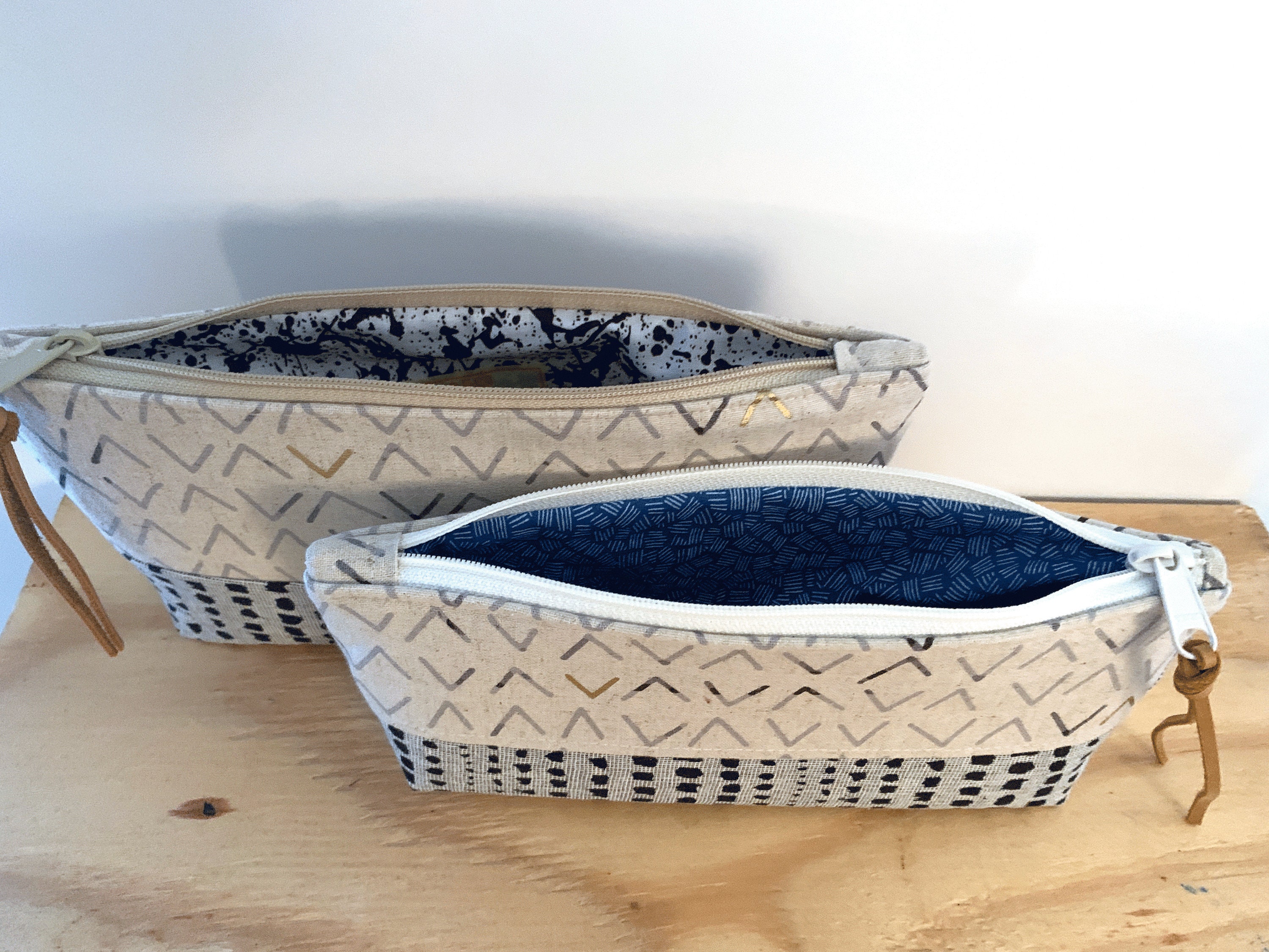 Neutral Color Patterned Bags Etsy