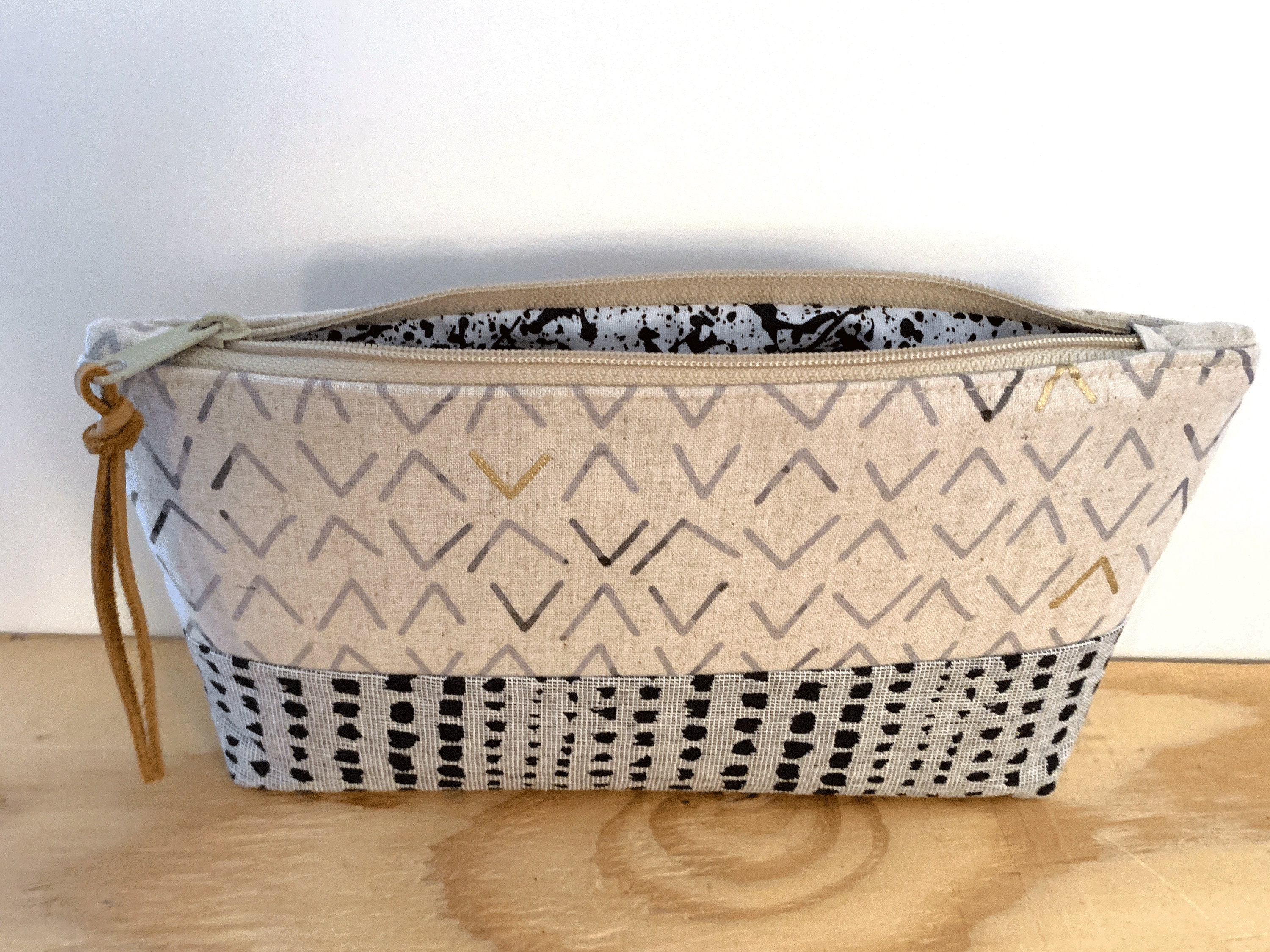 Neutral Color Patterned Bags Etsy