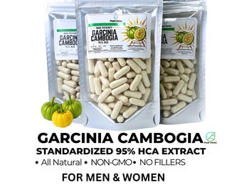 Pure Garcinia Cambogia Extract Capsules by Peak Herbs