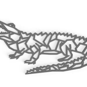 Crocodile - 3D Printable STL File