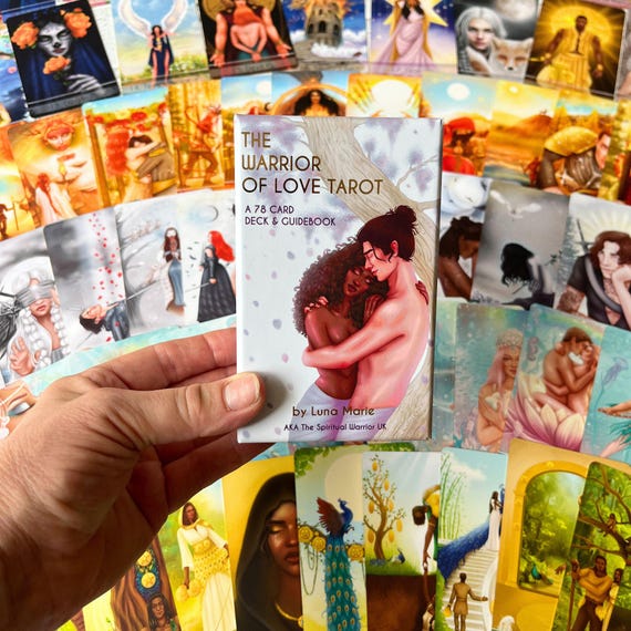 Warrior of Love Tarot Deck, 78 Card Divination Deck