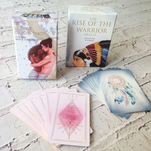 Karten Bundle Kriegerin der Liebe Tarot & Rise of the Krieger Orakel