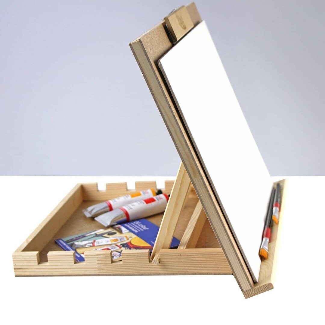 Drawing Board, Portable Lap Easel, Wooden Easel, Table Lap Easel, Wooden  Writing Table, Easel for Painting, Drafting Table 