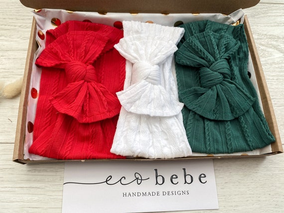 Set Of 3 Headbands Girl Fashion Baby Bow Headband Girl Etsy