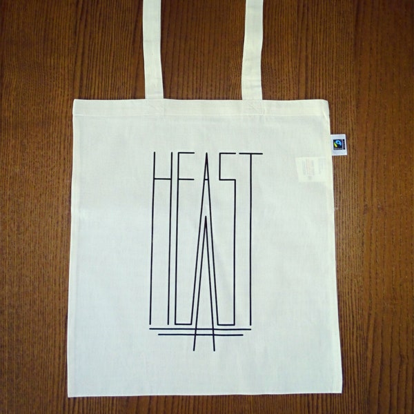 der HEAST Stoffbeutel - Stoffbeutel / Jutebeutel - Wienliebe, Vienna - minimalism - design - Tote Bag