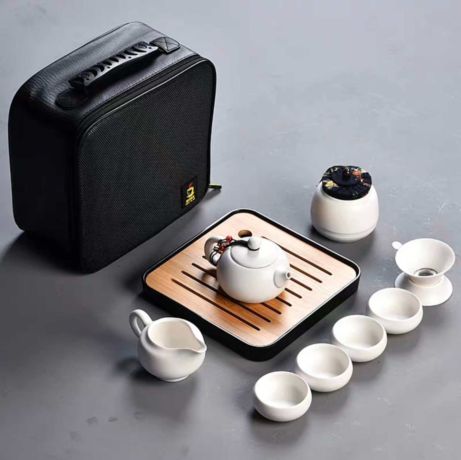 Zen Porcelain Tea Set Etsy