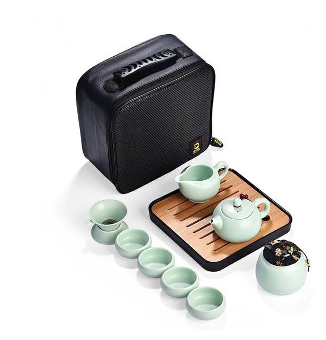 Zen Porcelain Tea Set Etsy